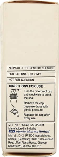 New Aqualube 0.5% Bottle Of 10ml Eye Drops