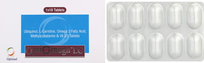 Optiqmega Lc Strip Of 10 Tablets
