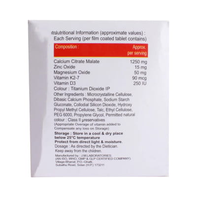 T Cal Max Strip Of 10 Tablets