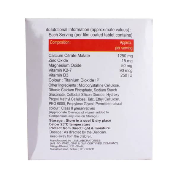 T Cal Max Strip Of 10 Tablets