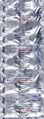 Alex 5mg Ginger Lemon Flavour Strip Of 10 Lozenges