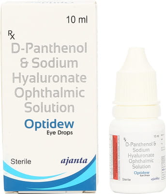 Optidew Bottle Of 10ml Eye Drops
