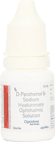 Optidew Bottle Of 10ml Eye Drops