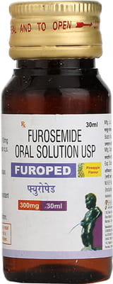 Furoped 300mg Pineapple Flavour Bottle Of 30ml Solution