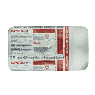 Dayglim M 1Mg Strip Of 10 Tablets