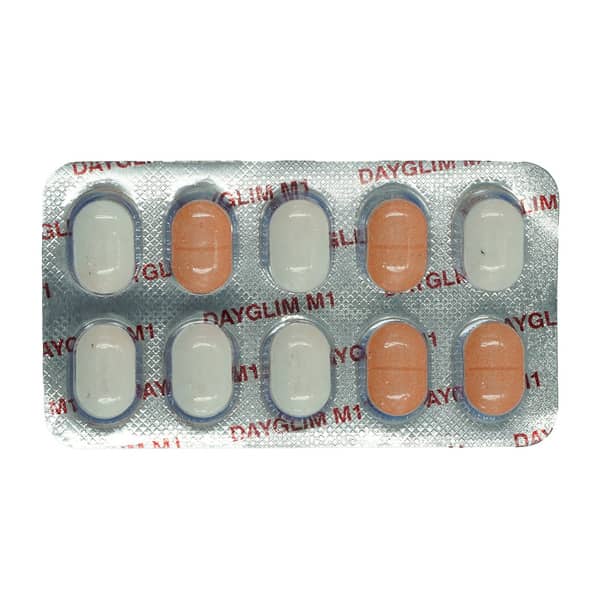 Dayglim M 1Mg Strip Of 10 Tablets