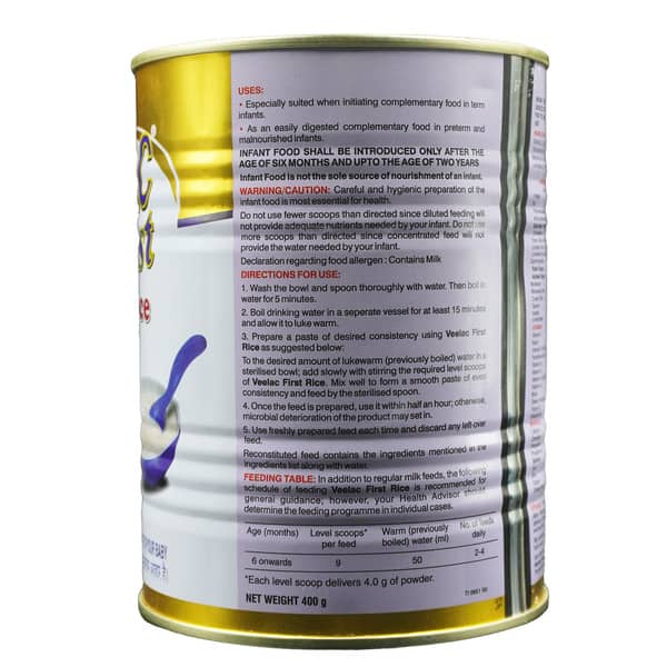 Veelac First Rice Powder 400gm