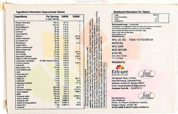 Selcovit 5g Strip Of 10 Tablets