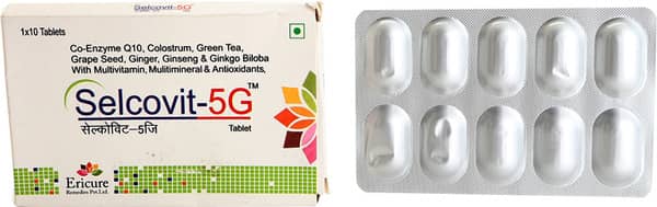 Selcovit 5g Strip Of 10 Tablets