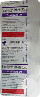 Telniscot 20mg Strip Of 10 Tablets