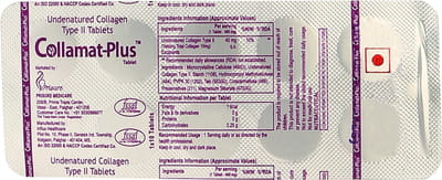 Collamat Plus Strip Of 10 Tablets