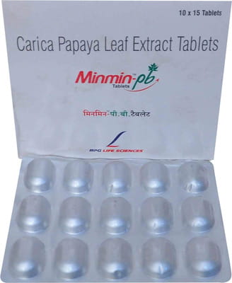 Minmin Pb Strip Of 15 Tablets