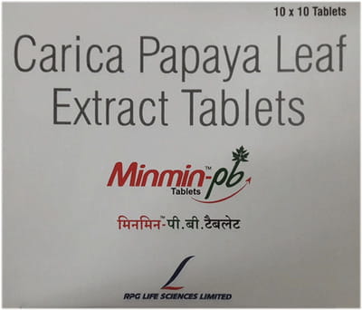 Minmin Pb Strip Of 15 Tablets