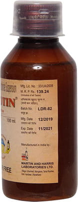 Drotin Sugar Free Bottle Of 100ml Suspension