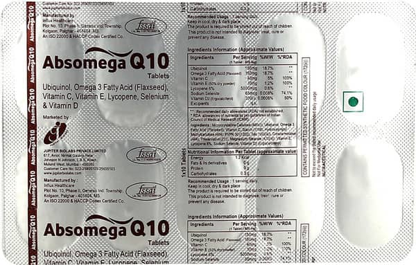 Absomega Q10 Tablet