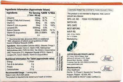 Absomega Q10 Strip Of 10 Tablets