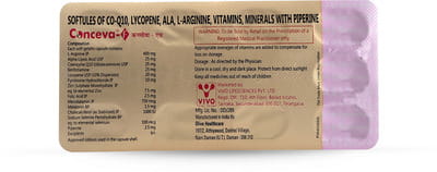 Conceva F Strip Of 10 Capsules