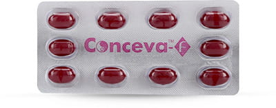 Conceva F Strip Of 10 Capsules