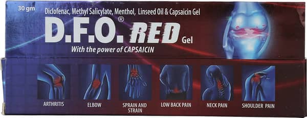 Dfo Red Tube Of 30gm Gel