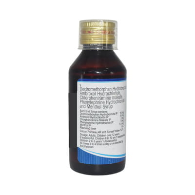 Lincotus Dx Sugar Free Bottle Of 100ml Syrup
