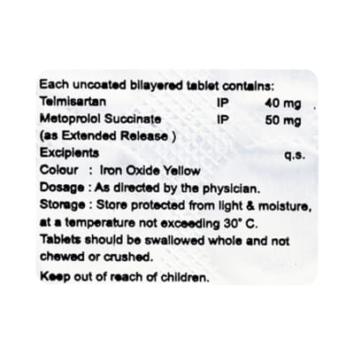 Telbrit Mt 50mg Strip Of 10 Tablets