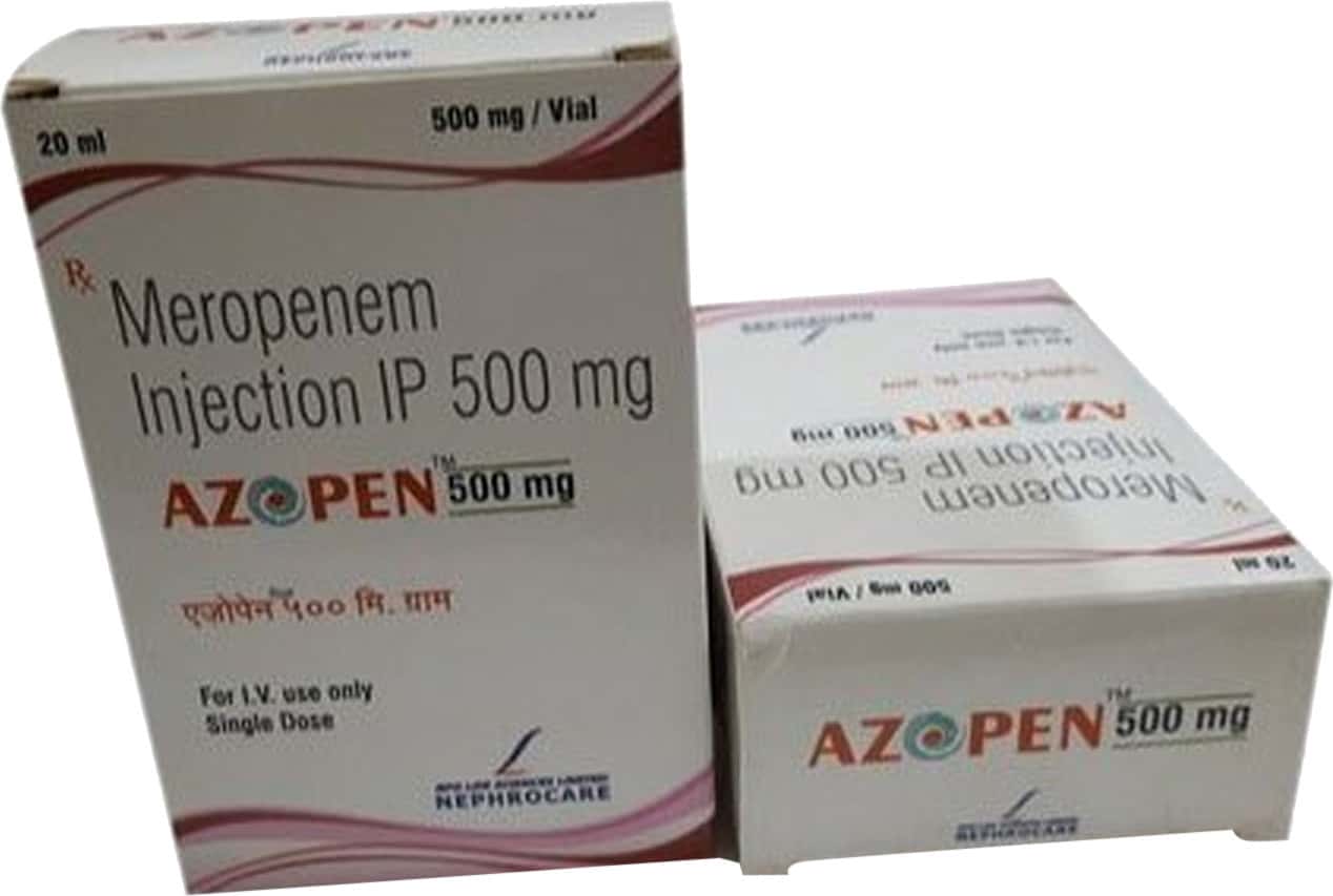 Azopen 500 MG Powder For Injection (1): Uses, Side Effects, Price ...