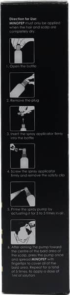 Minopep Alcohol Free 5% Bottle Of 90ml Solution