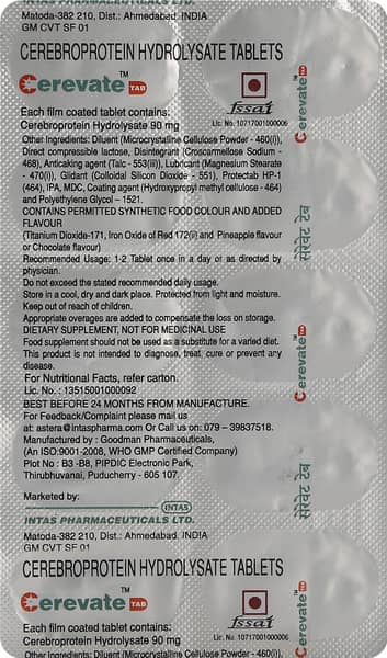 Cerevate Tablet