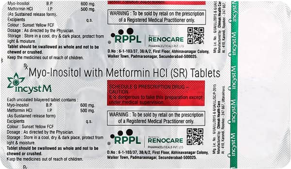 Incyst M Strip Of 10 Tablets