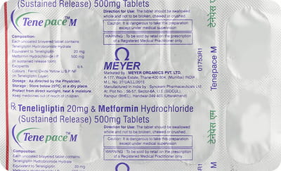 Tenepace M Strip Of 10 Tablets