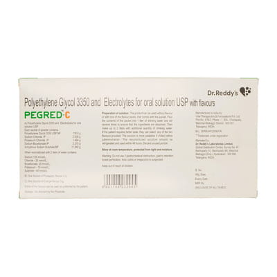 Pegred C Pineapple Orange Flavour Packet Of 138.4gm Powder