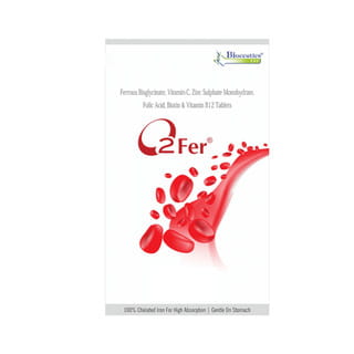 O2 Fer Strip Of 15 Tablets