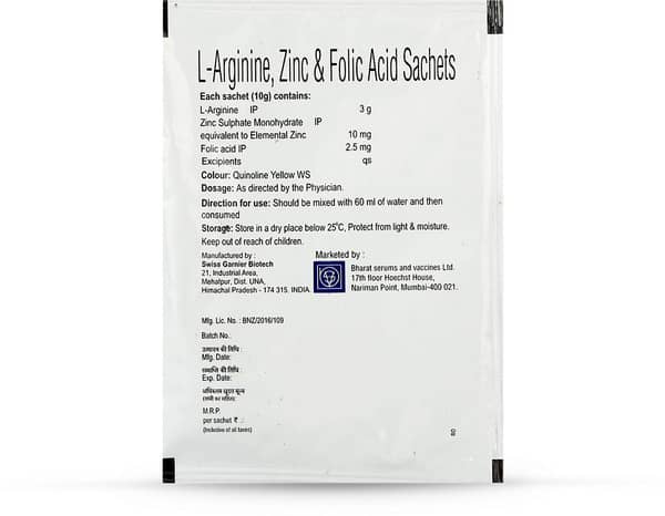 Zilargyn Orange Flavour Sugar Free Sachet Of 10gm Oral Powder