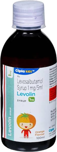 Levolin 1Mg Orange Flavour Bottle Of 100Ml Syrup