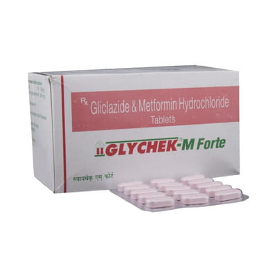 Glychek M Forte Strip Of 10 Tablets