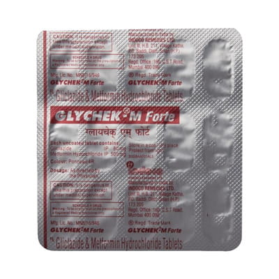 Glychek M Forte Strip Of 10 Tablets