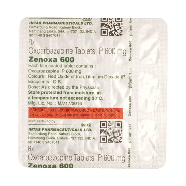 Zenoxa 600mg Strip Of 15 Tablets
