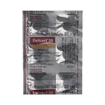 Defcort 30mg Strip Of 10 Tablets