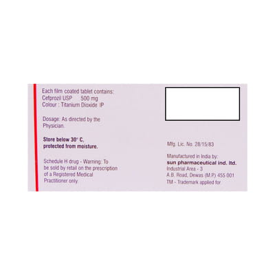 Refzil O 500mg Strip Of 10 Tablets