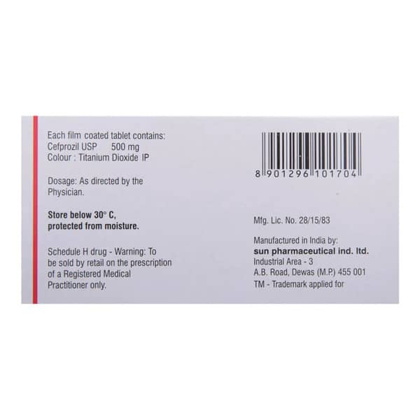 Refzil O 500Mg Strip Of 10 Tablets