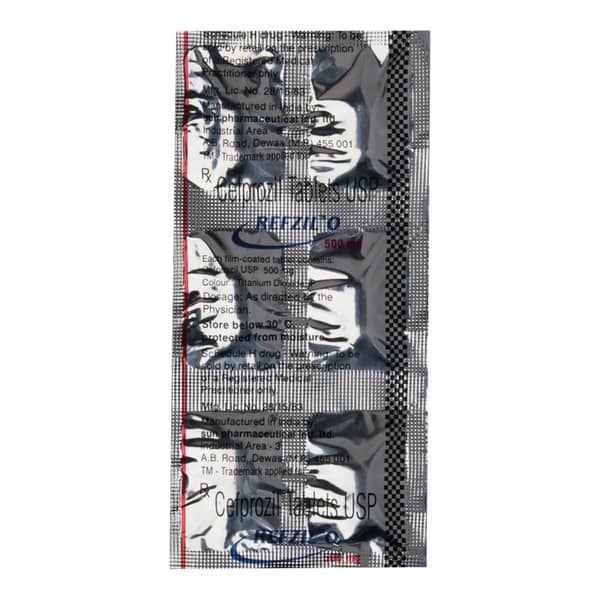 Refzil O 500Mg Strip Of 10 Tablets