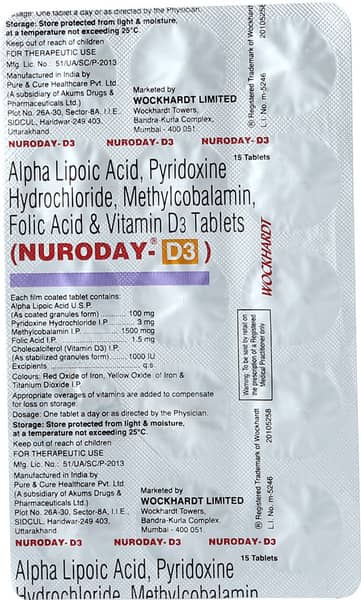Nuroday D3 Tablet