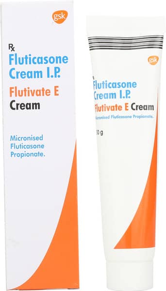 Flutivate E 0.05% Tube Of 30Gm Cream