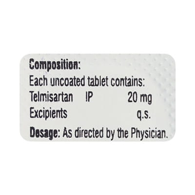 Teldawn 20mg Strip Of 10 Tablets
