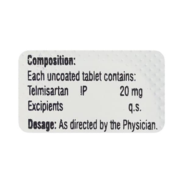 Teldawn 20mg Strip Of 10 Tablets