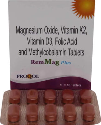 Remmag Plus Strip Of 10 Tablets