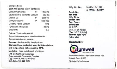Calbona Xt Strip Of 10 Tablets