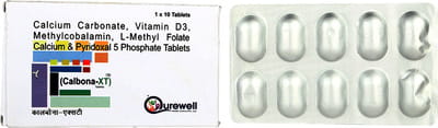 Calbona Xt Strip Of 10 Tablets