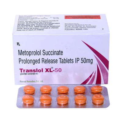 Translol Xl 50mg Strip Of 10 Tablets