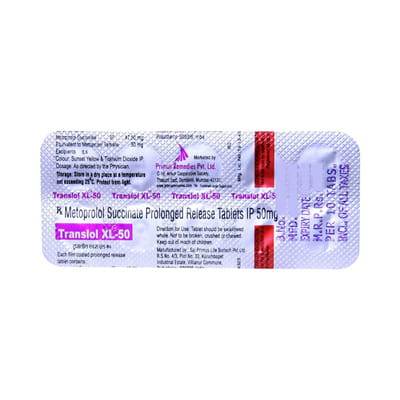 Translol Xl 50mg Strip Of 10 Tablets